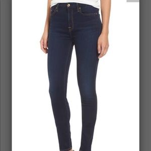 7 For All Mankind - Womens Highwaist B(Air) Skinny